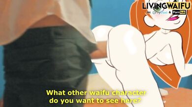 KIM POSSIBLE 2D Real CARTOON animation Big Ass Booty HENTAI Riding Cosplay Porn Anime sex porn xxx
