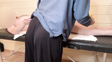 Massage therapist let me fuck her raw while giving me a happy ending