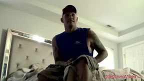 Helping straight dude Taft reach his climax by sucking his dick and making him enjoy