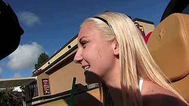 Jade Amber Swallows Mike Hunt's Load