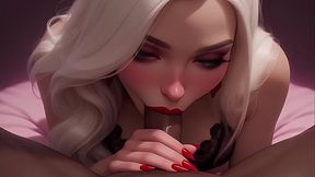 StepMom Has A New Job - MILF Blowjob BBC - AI