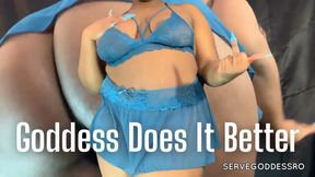 Goddess Does It Better - Royal Ro ebony ass worship