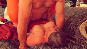 Granny Velma Dinkley gets creampied in haunted mystery, older woman younger guy sex