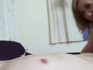 Taboo home sex with aged Auntie Trisha and male