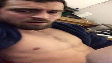 Blew my load all over my face