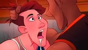 Sweat-Drenched Showdown: Hardcourt Passion Ignites – Yaoi Gay Romance 18+