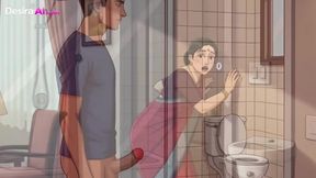 Cheating Wife's Pussy Stuffed Deep While Husband Is Gone -AI Generated