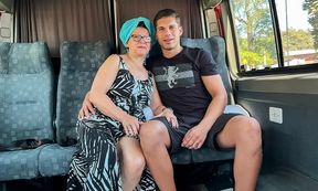 Lusty BBW Granny Is Picked For Ass Fucking