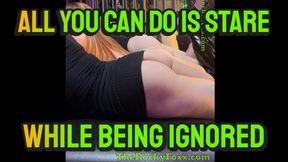 Stare At Our Asses Through Your Cage While We Ignore You And Scheme For Your Next Punishment - Goddess Rocky Foxx Mistress Kayla and Mistress LA