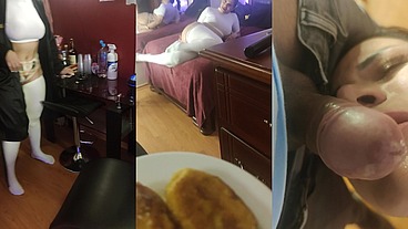 Aleja la potra nos envía un videito de cómo seduce al nuevo empleado de la hostal