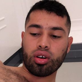 Latin Boy Carlo Beating His Meat