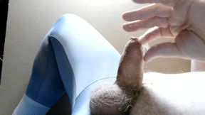 Gym Pants and White Socks Wank