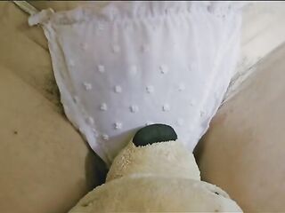Face sitting on my stuffy