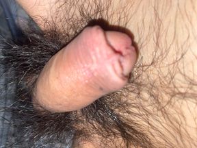 Asian man&#039;s prostate orgasm, his small penis can&#039;t hold it anymore and he moans
