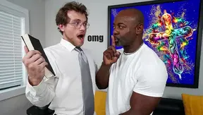 Interracial Heat: Corey Niles Swallows Aaron Trainers Massive Load Deep – 18+