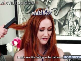 Scarlett and Stepmom Get Crafty with Glue Guns and Naughty Lessons