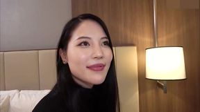 18 year old japanese black hair beauty and sexy slender threesome, amateur blowjob and creampie sex. uncensored, asian, hentai