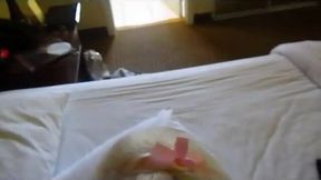 Mature Crossdresser Gets a Facial