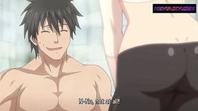 Teenager gets ravaged in shower&#x1F6BF; by horny&#x1F975; dude &mdash;  subtitles included!