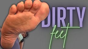dirty feet