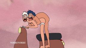 Young Arab Student and a Beautiful Blonde: Hot Fuck on the Scooter.