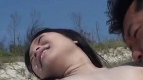 Porno Movie @Sucking Tits and #Asian #Outdoor #Hairy Pussy #Beach #Brunette with @Hina Maeda for @JAV HD Like & Share!