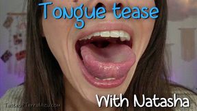 Tongue Tease - Natasha Ty - HD 720 WMV