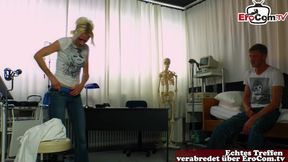 German Doctor Fucks with Her Stepbrother