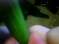 Chubby amateur masturbates