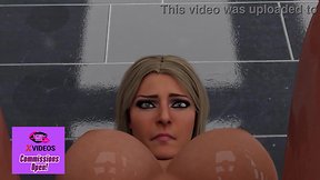 Compilation of wwe 3d: alexa bliss takes on some serious action