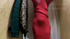 en cabine d essayage