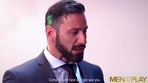 MENATPLAY - Latino Robbie Rojo anal fucked by Antonio Miracle