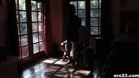 ”Lana Rhoades makes love to her BF”