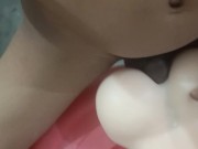 I fucked her in water storage area. She was about to fall in water while fucking her