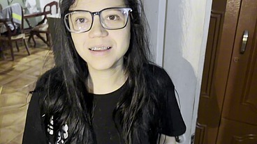 My step-cousin's whore comes into the room and I fuck her and we record videos.