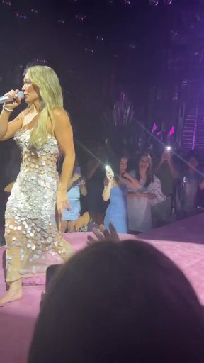 Performance on stage