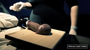 First Time Ball Nailing and Needles Through Gland