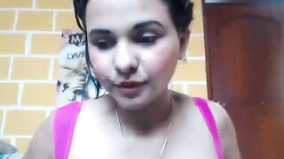 Big Tits Latina Webcam Show