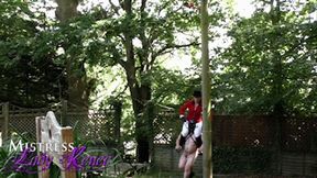 Mistress Lady Renee - A Summer pony ride - wmv