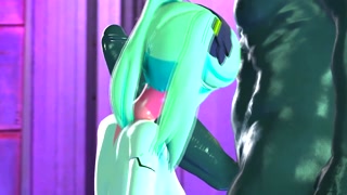 Rebecca gets Hardcore Fucked by BBC - Edgerunners hentai