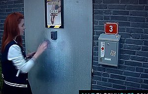 Tight Redhead Teen First Glory Hole