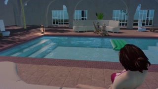 Lesbian Couple Swap Pool Sex 2 Josey, Julie &amp; Rose, Lucy