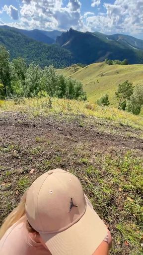 Captivating moment from &quot;Public Fuck Fat Ass Girl While Hiking - Horny Diary Hiking&quot;