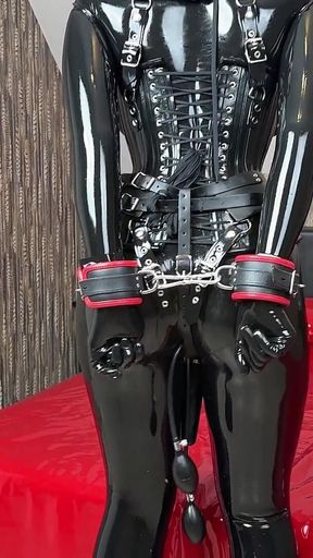 Miss Fetilicious Bound in Full Heavy Rubber