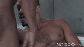 Big dicked Aaron Reese prepares a tasty dick meal for my mouth & butt