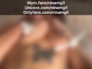 Squirt debout je finis très trempée