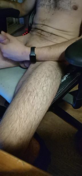 Cumming hard, jerking off, horny af