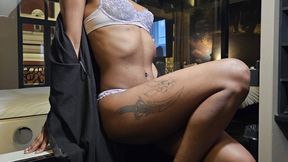 Goddess Bathroom Tease