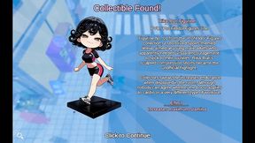 snapshot [ exhib hentai game ] ep.2 catgirl cosplay girl caught with a anal plug tail in the street !