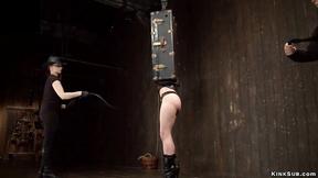 ”Master & mistress torment bound tart”